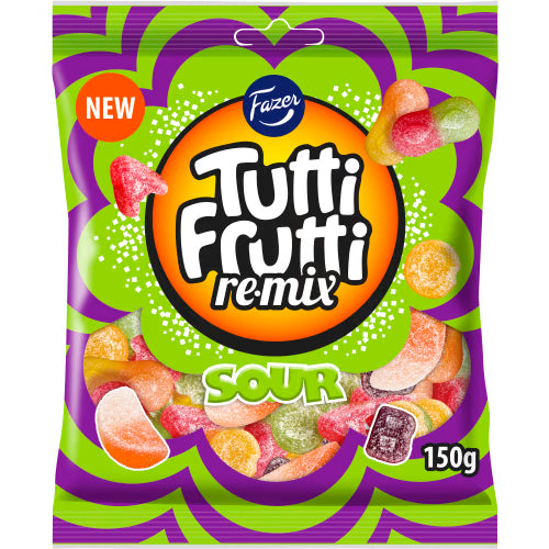 Fazer Sour Remix Tutti Frutti Sour 150g