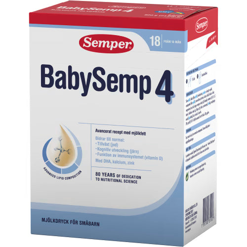 Semper Baby Semp 4 Mjölkdryck Från 18 Månader 800g/6l