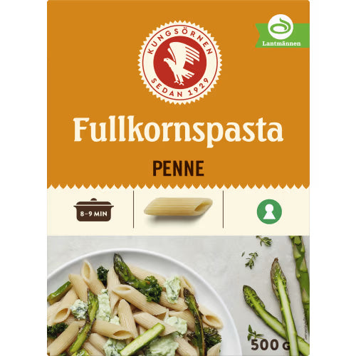 Kungsörnen Penne Fullkornpasta 500g