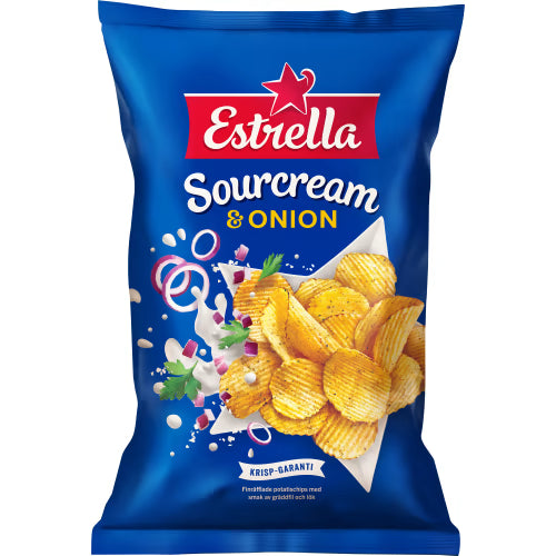 Estrella Sourcream Onion 40g