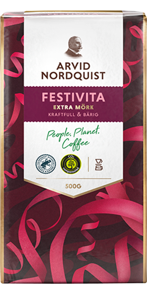 Arvid Nordquist Festivita Extra Mörkrost Bryggkaffe