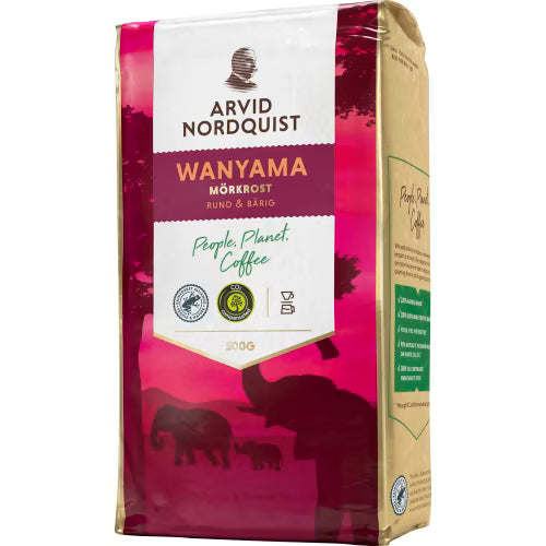 Arvid Nordquist Wanyama Mörkrost Bryggkaffe