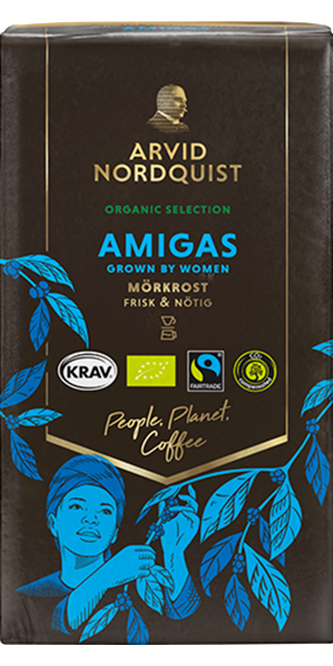 Arvid Nordquist Amigas Mörkrost Bryggkaffe