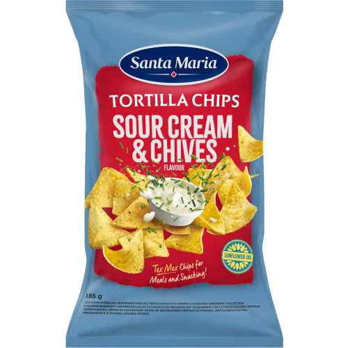 Santa Maria Tortilla Chips Sourcream Chives