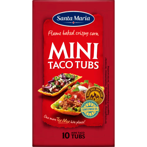 Santa Maria Taco Tubs Mini 10-pack