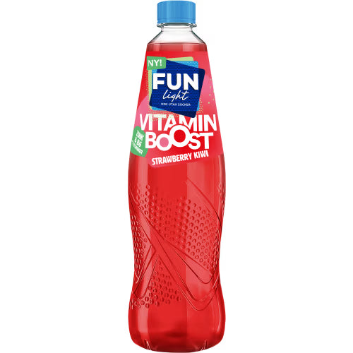 Fun Light Strawberry Kiwi Vitamin Boost Blanddryck Pet 0,8/5,6l