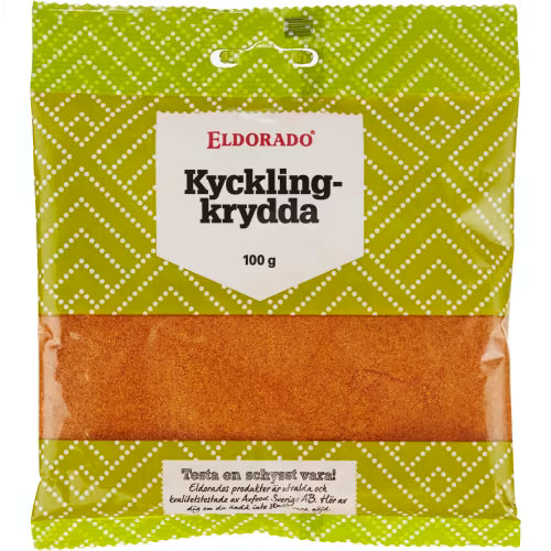 Eldorado Kycklingkrydda Påse 100g