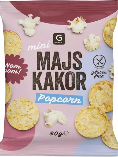 Mini Majskakor Popcorn