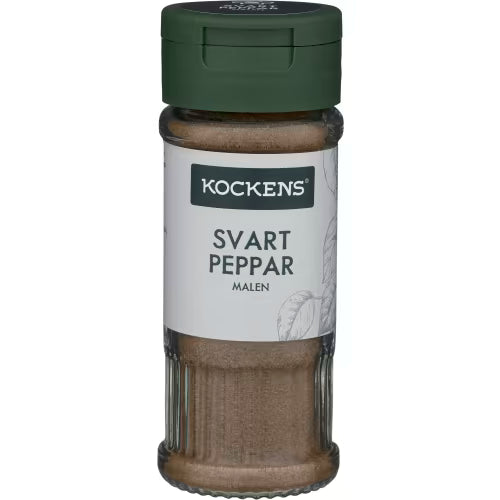 Kockens Svartpeppar Malen Burk 43g