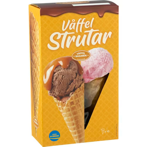 Våffelstrutar