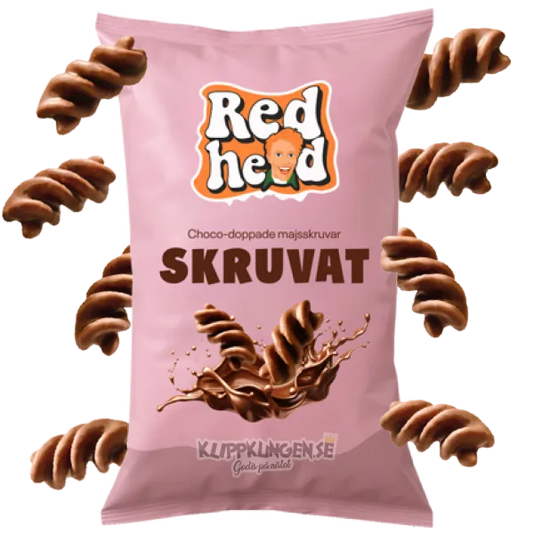 Redhead Majsskruvar Choklad 100g