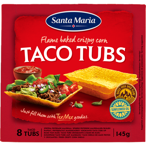 Taco Tubs 8-pack