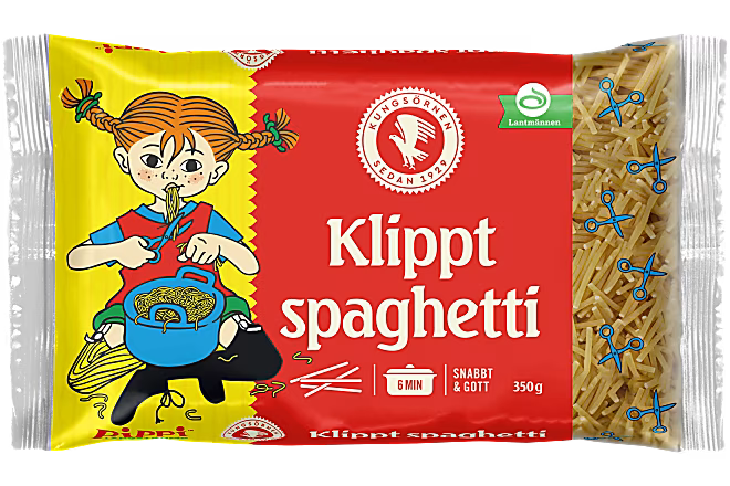 Kungsörnen Spaghetti Klippt 350g