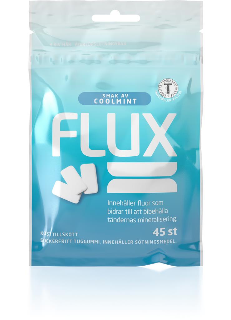 Flux Tuggummi Coolmint 45 st