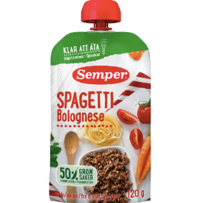 Bolognese Spaghetti Från 6 Månader
