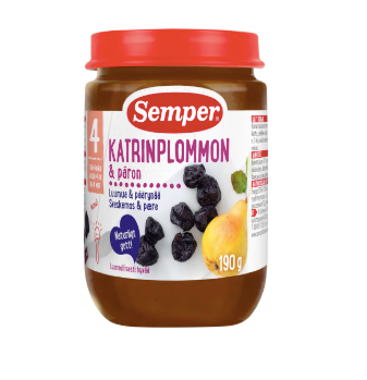 Katrinplommon Päron Från 4 Månader