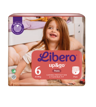 Libero Up&go 6 13-20kg Byxblöjor