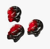 BUBS Skalle Hallon/lakrits