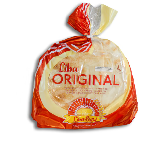 Liba Original Tunnbröd Vitt 4-pack