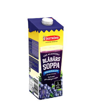 Ekströms blåbärssoppa