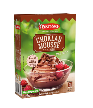 Ekströms Chokladmousse med Crisp