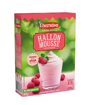 Ekströms Hallonmousse