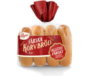 Pågen Korvbröd 8-pack