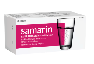 Samarin Fruktsalt Pulver Dospåsar 36p