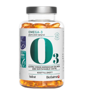 Biosalma Omega-3 Kapslar 160st