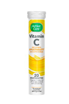 Active Care C-vitamin Citron Brustablett