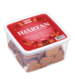 Nyåkers Småhjärtan Pepparkakor Burk 625g