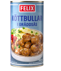 Felix Köttbullar i Gräddsås 560g