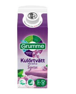 Grumme Kulörtvätt Syren Sköljmedel 750ml