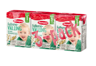 Semper Välling Fullkorn Drickfärdig Från 12 Månader 3p/200ml