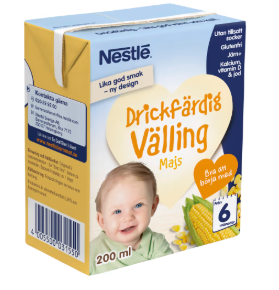 Nestlé Majsvälling Drickfärdig Från 6 Månader 200ml