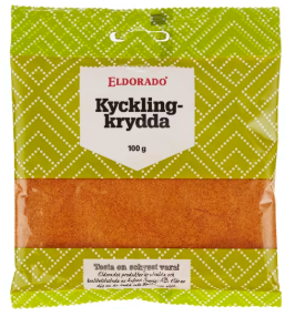 Eldorado Kycklingkrydda Påse