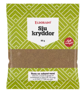 Eldorado Sju Kryddor Påse