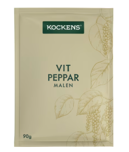 Kockens Vitpeppar Malen Påse