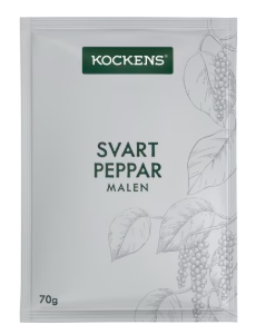 Kockens Svartpeppar Malen Påse