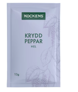 Kockens Kryddpeppar Hel Påse