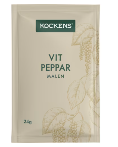 Kockens Vitpeppar Malen Påse