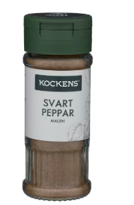 Kockens Svartpeppar Malen Burk