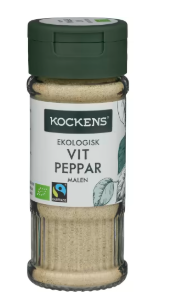 Kockens Vitpeppar Malen Burk
