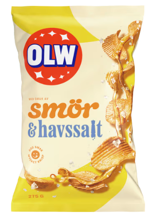 OLW Chips Smör&havssalt