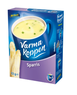 Blå Band Sparris Varma Koppen Soppa Pulver/3 Port