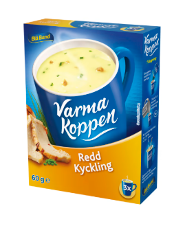 Blå Band Redd Kyckling Varma Koppen Pulver/3 Port
