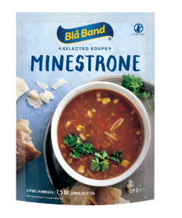 Blå Band Minestrone Soppa Pulver/3 Port