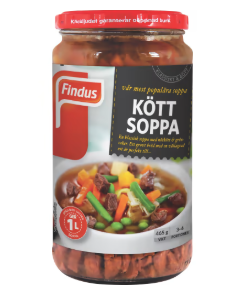 FINDUS Köttsoppa 3-4 Port