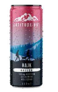 Latitude 65 Hajk Hallon Energidryck, Burk