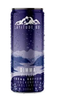 Latitude 65 Dimma Energidryck, Burk